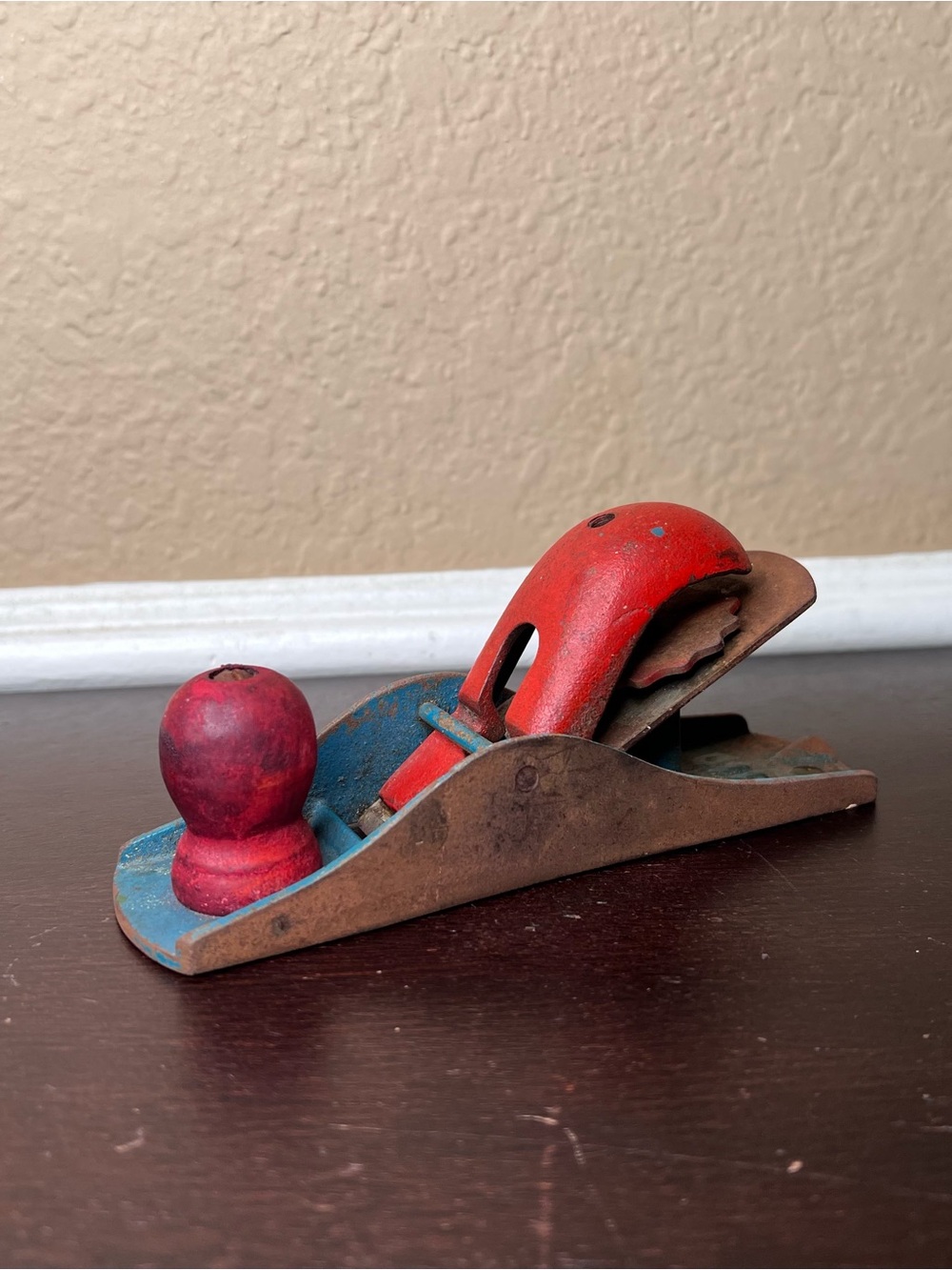 Vintage No 110 Woodworking Plane, Rustic Carpenter Tool, Industrial Folk Art